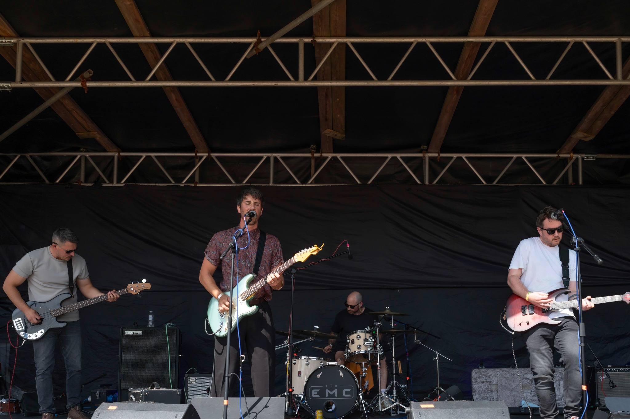 The EMC performing live.